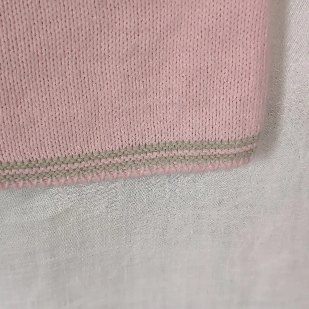 Vintage Garan by Marita Pastel Pink Knit Midi Skirt Size Medium